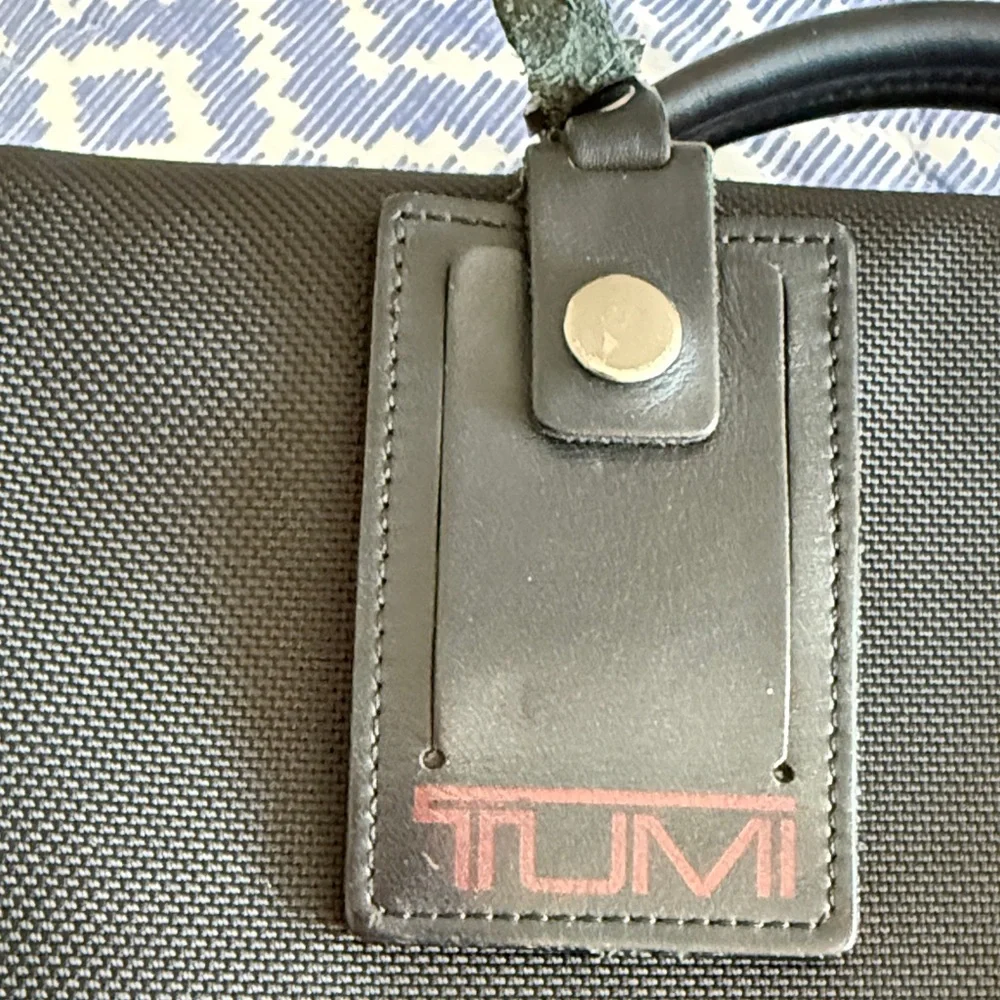 Tumi Black Briefcase for Men